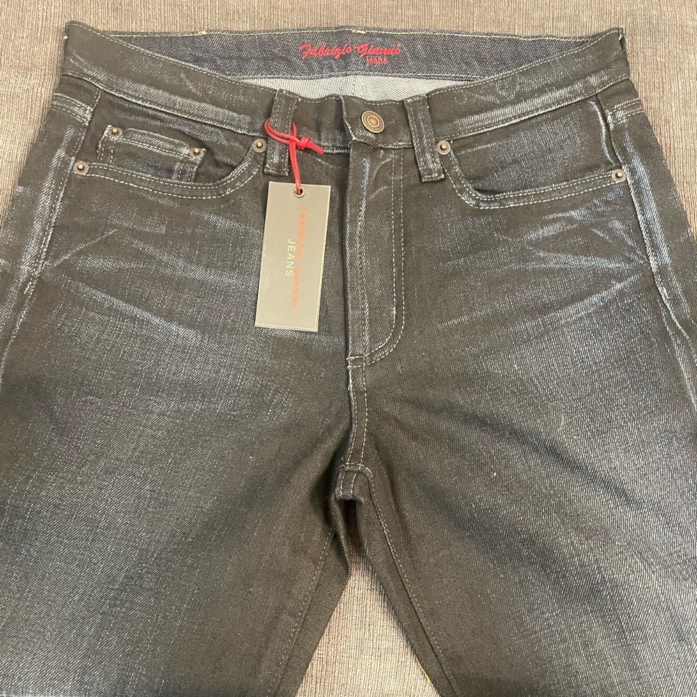 Black wash Fabrizio Gianni jeans size 30 waist